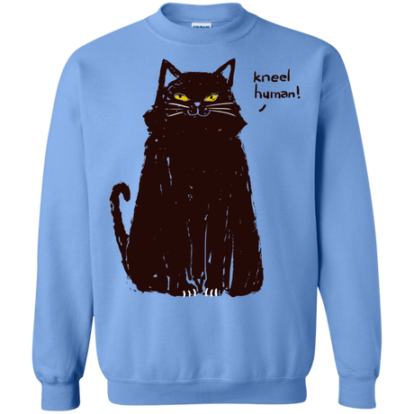 Sweatshirts Carolina Blue / S Kneel Human! Crewneck Sweatshirt