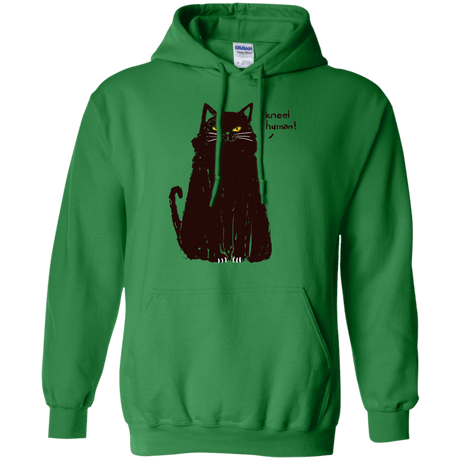 Sweatshirts Irish Green / S Kneel Human! Pullover Hoodie