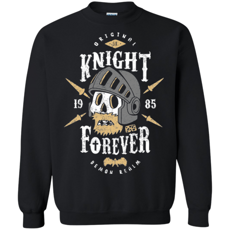 Sweatshirts Black / Small Knight Forever Crewneck Sweatshirt