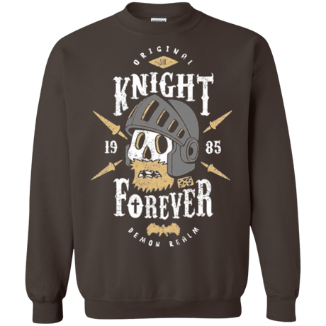 Sweatshirts Dark Chocolate / Small Knight Forever Crewneck Sweatshirt