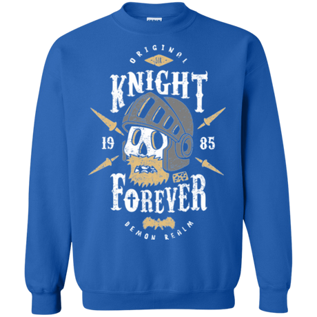 Sweatshirts Royal / Small Knight Forever Crewneck Sweatshirt
