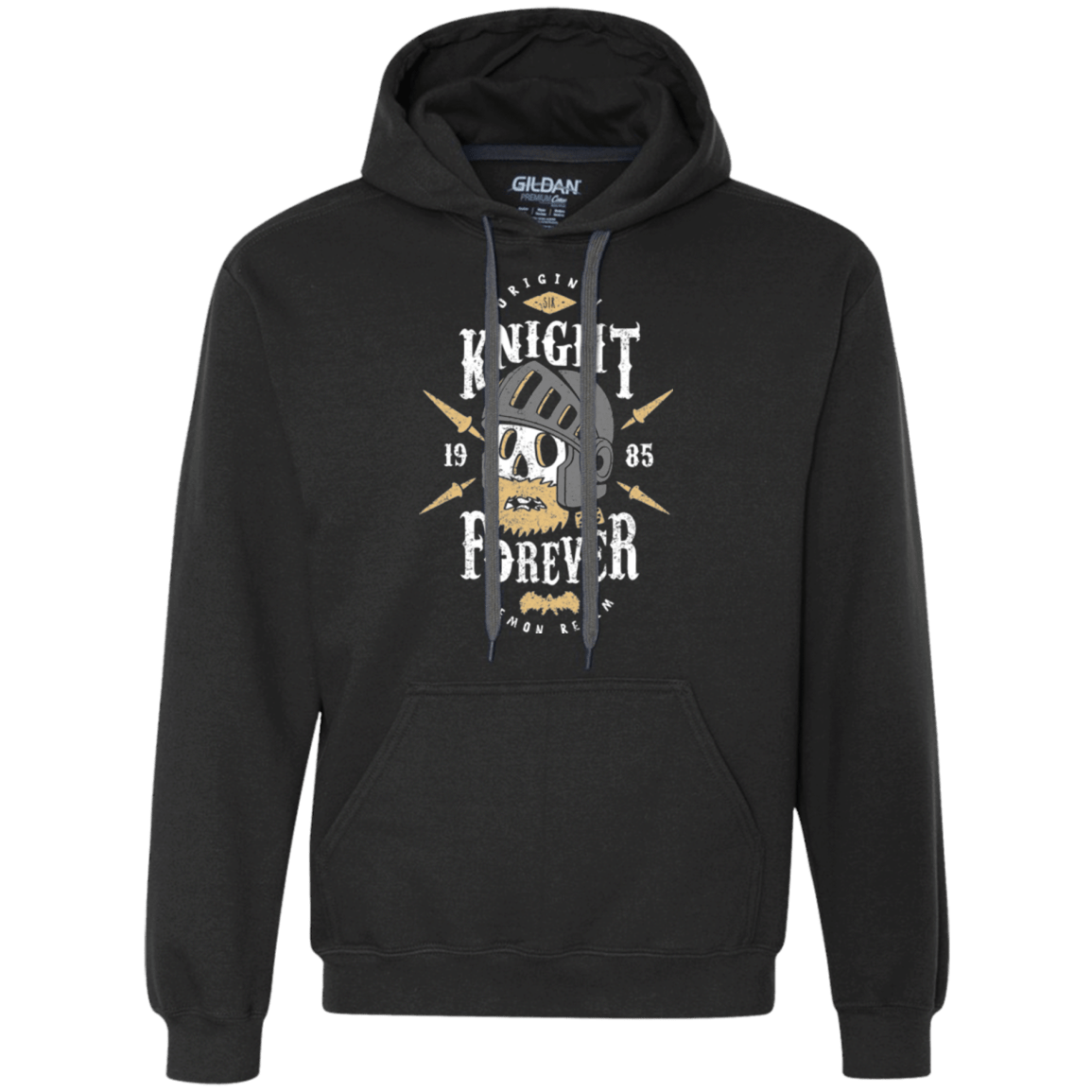 Sweatshirts Black / Small Knight Forever Premium Fleece Hoodie
