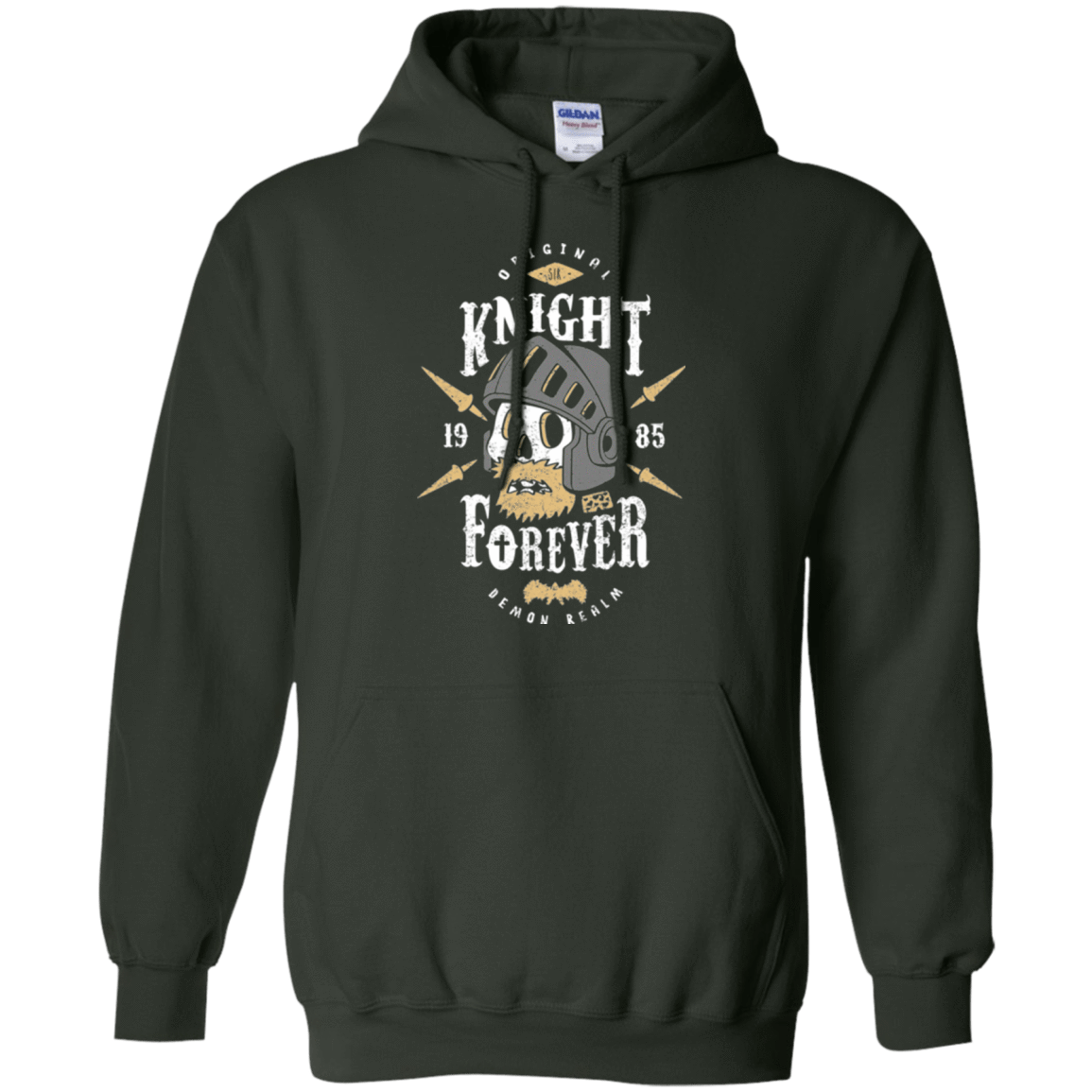 Sweatshirts Forest Green / Small Knight Forever Pullover Hoodie