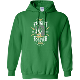 Sweatshirts Irish Green / Small Knight Forever Pullover Hoodie