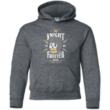 Sweatshirts Dark Heather / YS Knight Forever Youth Hoodie