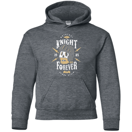 Sweatshirts Dark Heather / YS Knight Forever Youth Hoodie