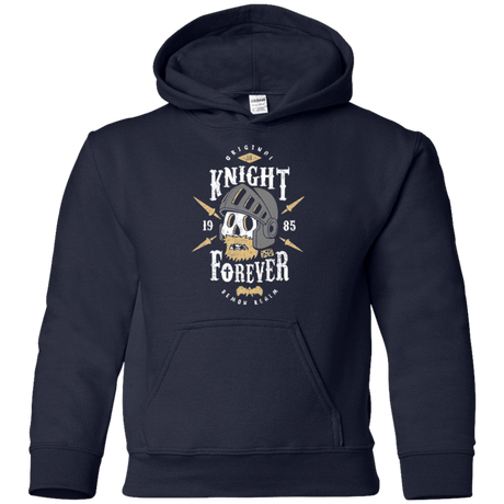 Sweatshirts Navy / YS Knight Forever Youth Hoodie