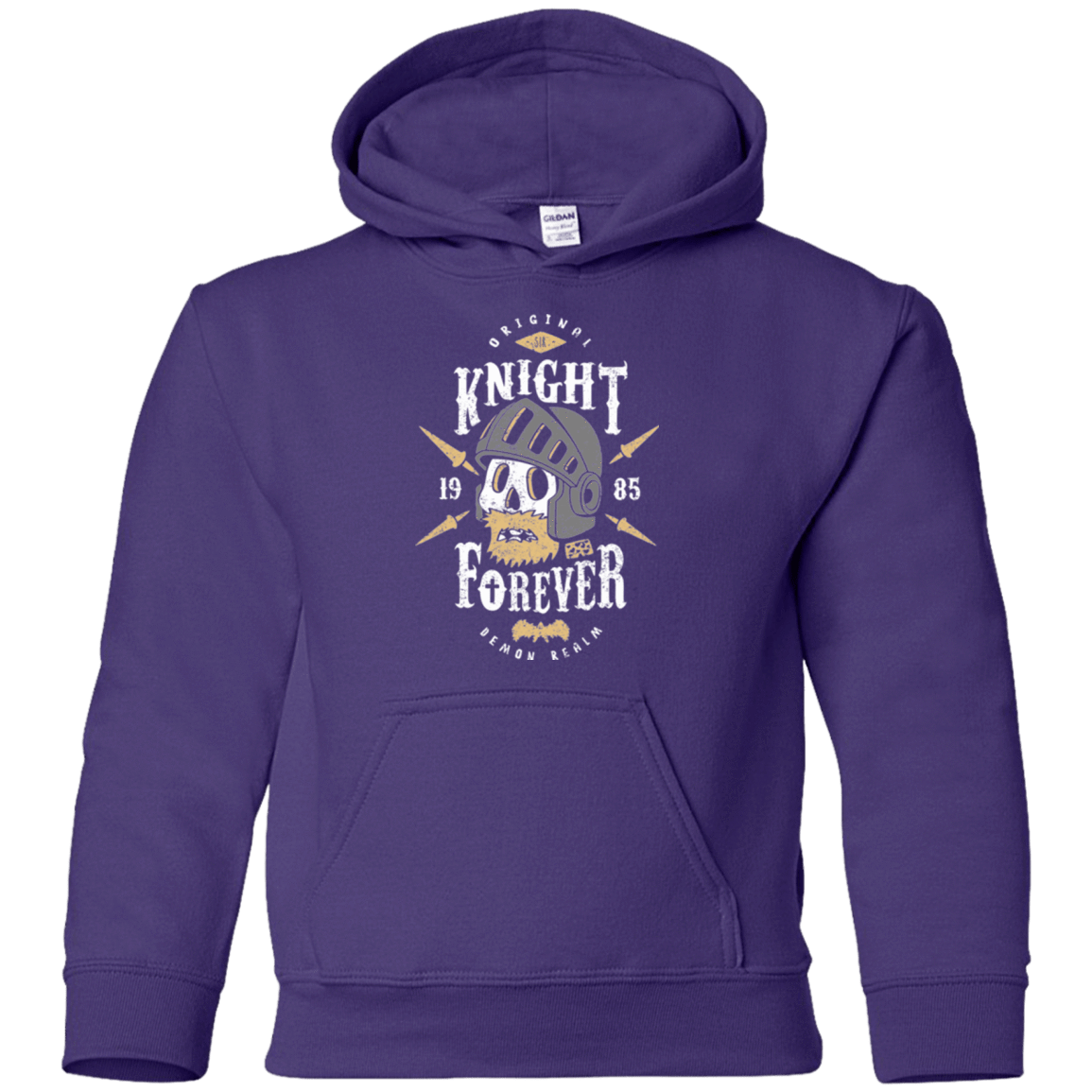 Sweatshirts Purple / YS Knight Forever Youth Hoodie
