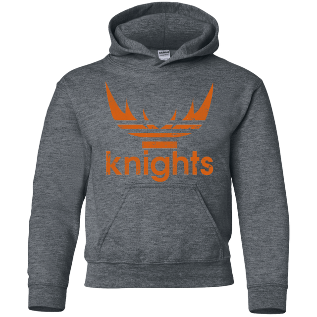 Sweatshirts Dark Heather / YS Knights Youth Hoodie
