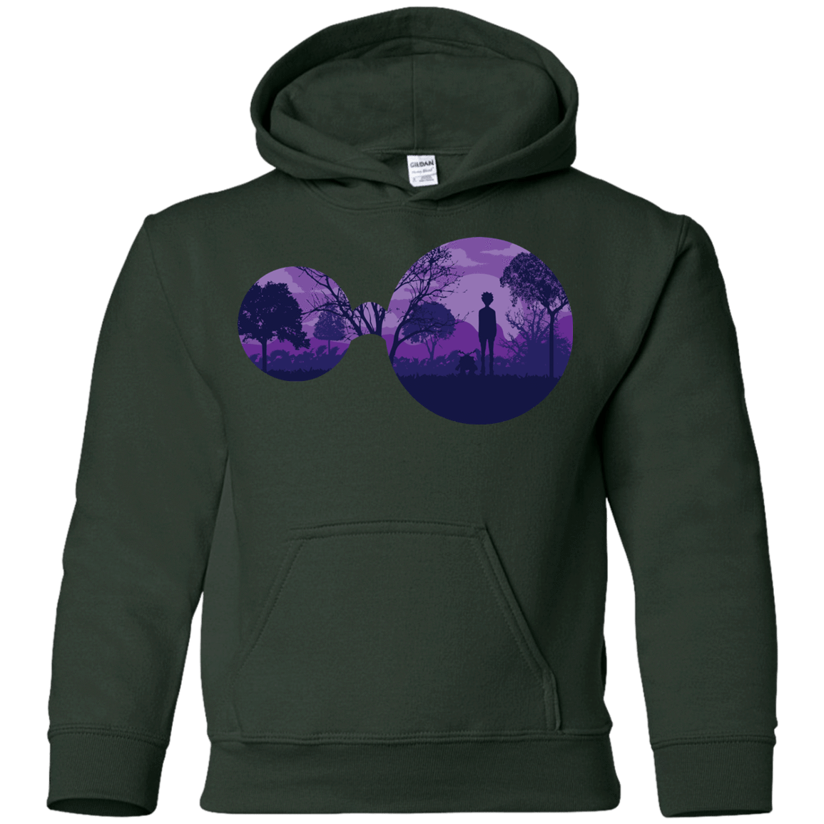 Sweatshirts Forest Green / YS Knowledge Youth Hoodie
