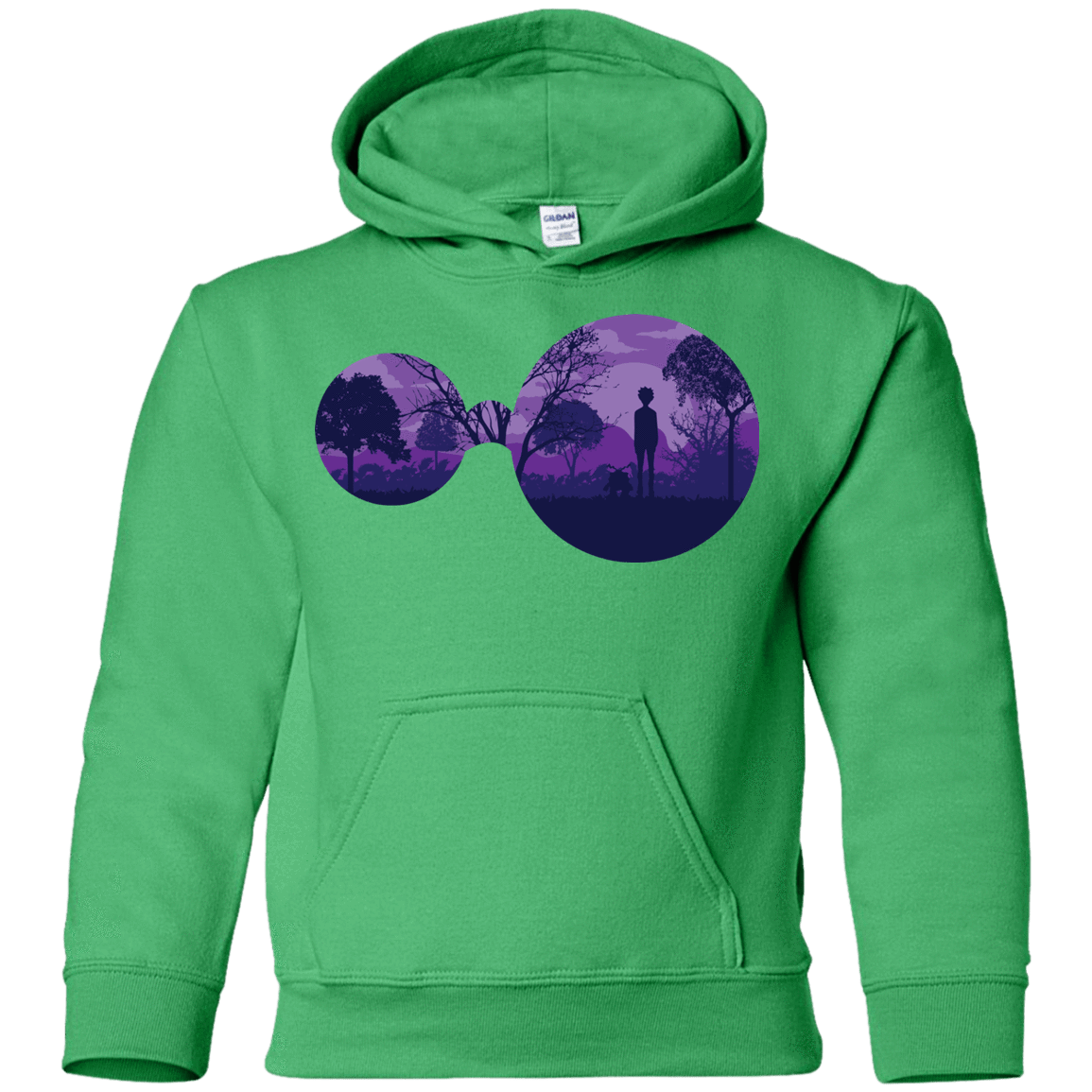 Sweatshirts Irish Green / YS Knowledge Youth Hoodie
