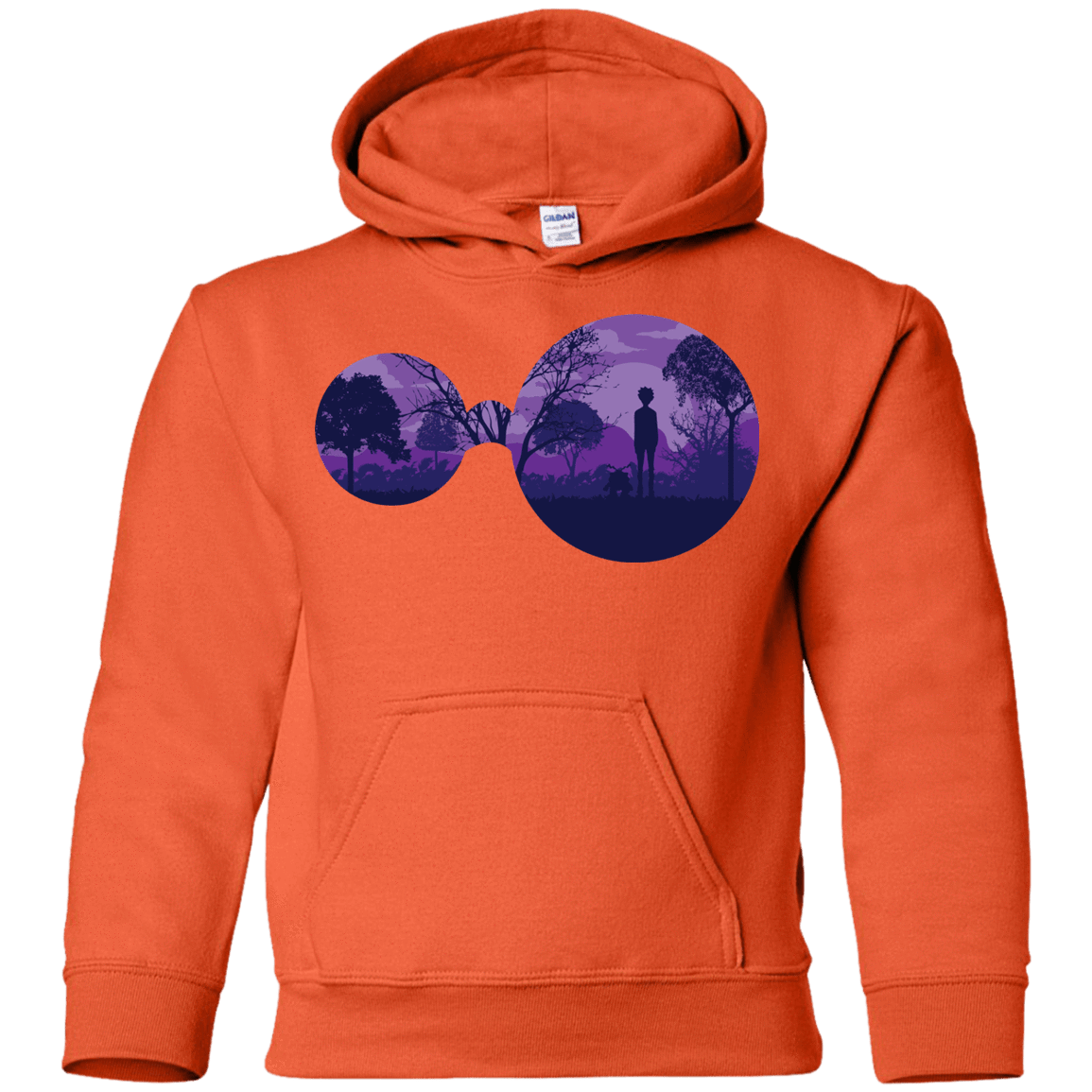 Sweatshirts Orange / YS Knowledge Youth Hoodie