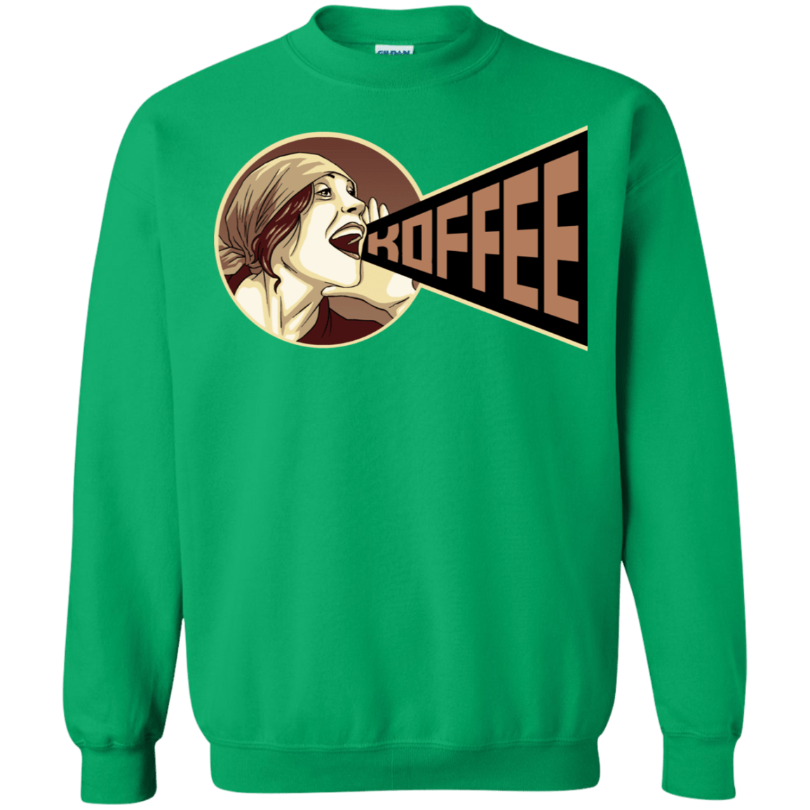 Sweatshirts Irish Green / S Koffee Crewneck Sweatshirt