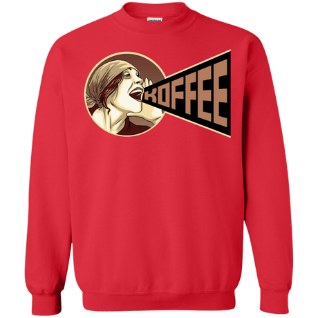 Sweatshirts Red / S Koffee Crewneck Sweatshirt