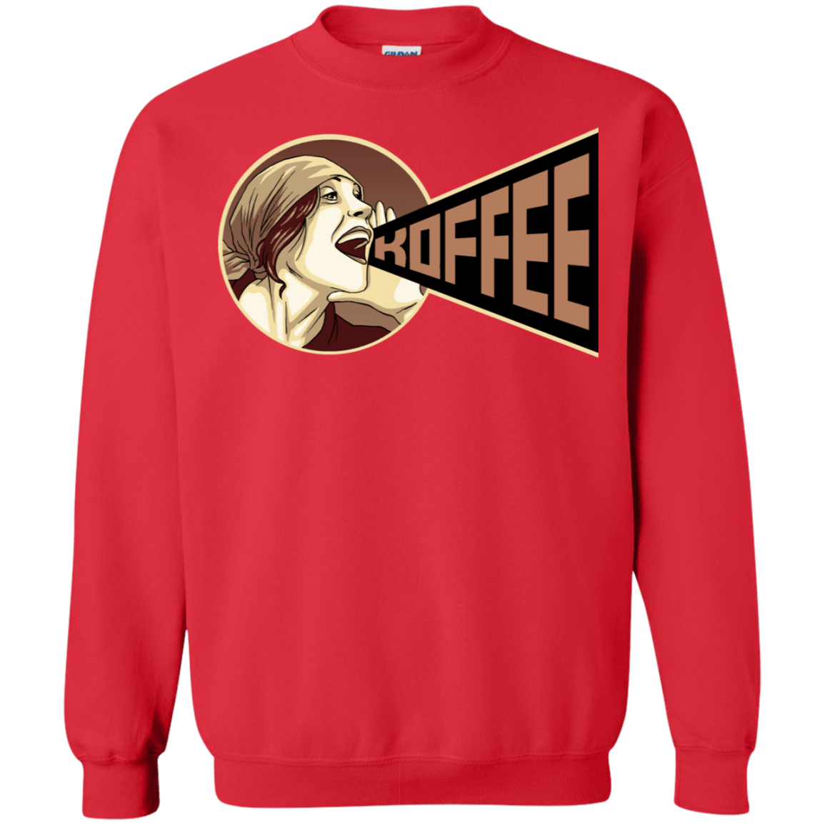 Sweatshirts Red / S Koffee Crewneck Sweatshirt
