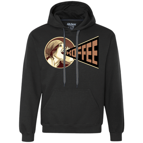 Sweatshirts Black / S Koffee Premium Fleece Hoodie