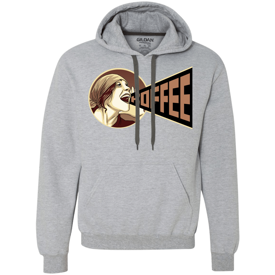 Sweatshirts Sport Grey / S Koffee Premium Fleece Hoodie