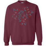 Sweatshirts Maroon / S Koi Koi Crewneck Sweatshirt