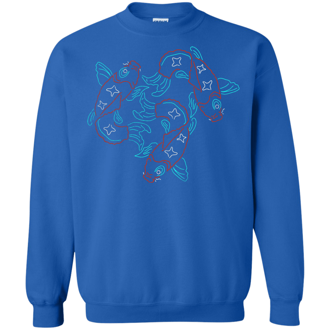 Sweatshirts Royal / S Koi Koi Crewneck Sweatshirt