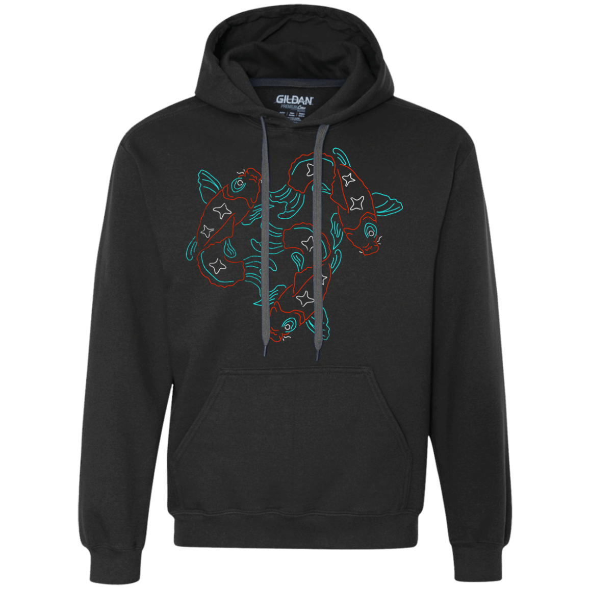 Sweatshirts Black / S Koi Koi Premium Fleece Hoodie