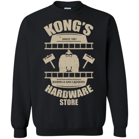 Sweatshirts Black / Small Kongs Hardware Store Crewneck Sweatshirt