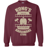 Sweatshirts Maroon / Small Kongs Hardware Store Crewneck Sweatshirt