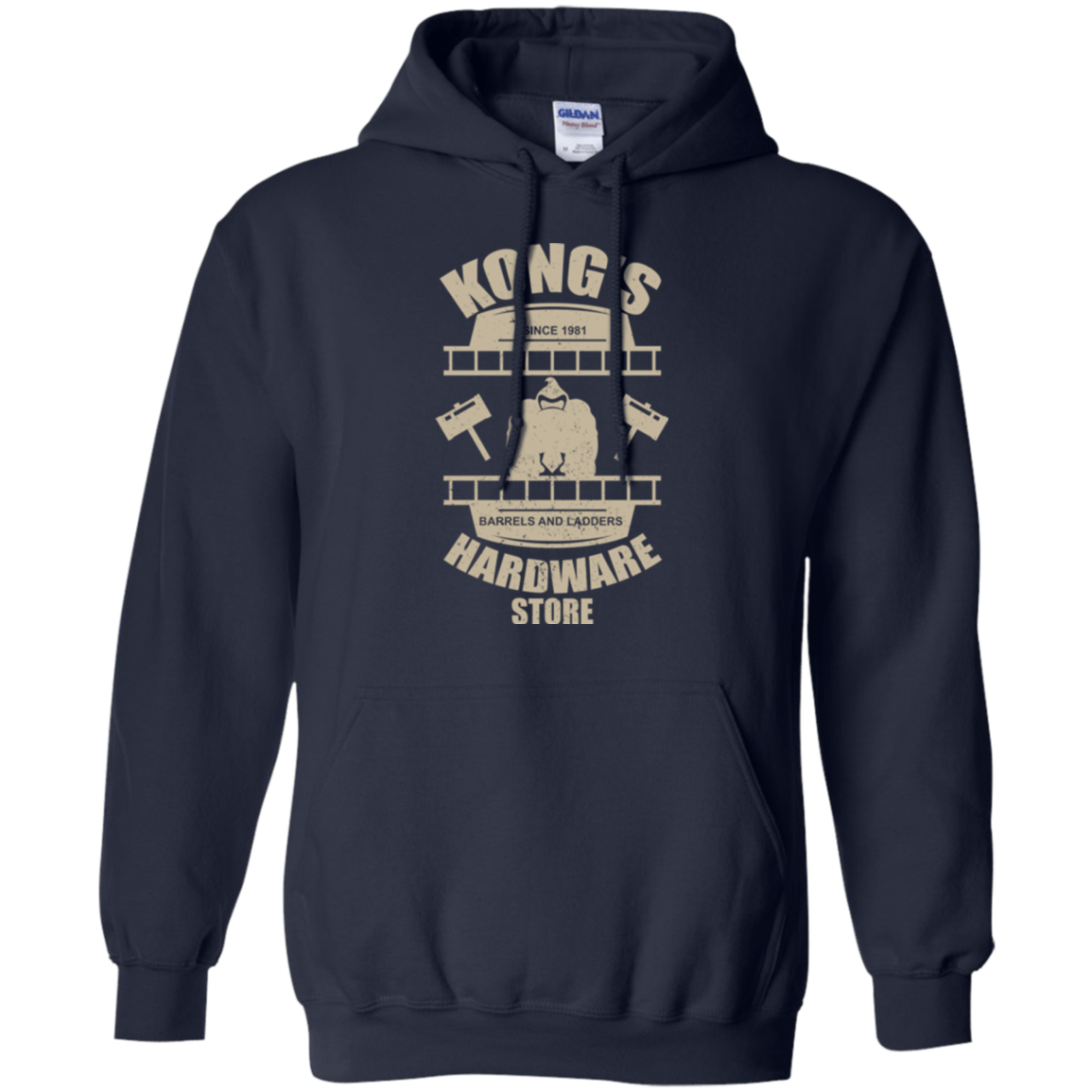 Sweatshirts Navy / Small Kongs Hardware Store Pullover Hoodie