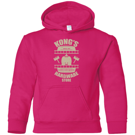 Sweatshirts Heliconia / YS Kongs Hardware Store Youth Hoodie