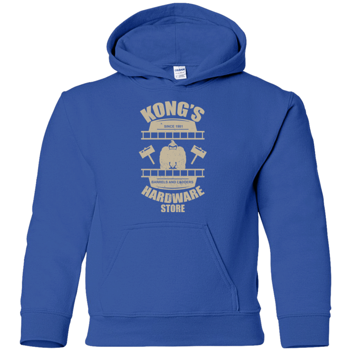 Sweatshirts Royal / YS Kongs Hardware Store Youth Hoodie