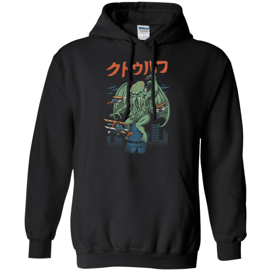 Sweatshirts Black / S Kongthulhu Pullover Hoodie