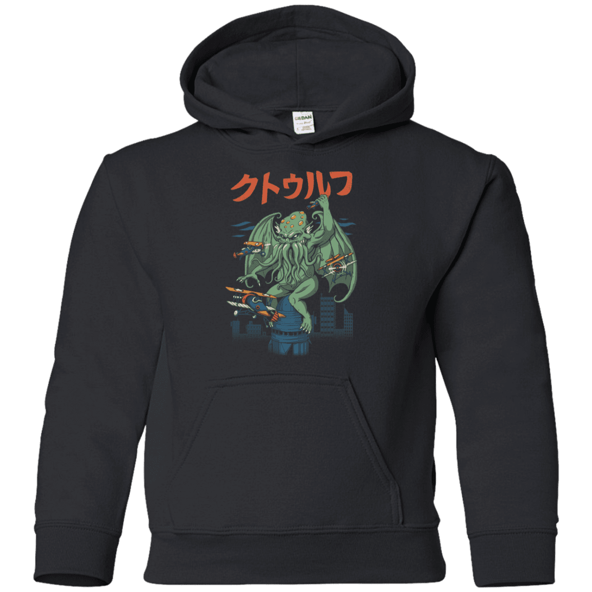 Sweatshirts Black / YS Kongthulhu Youth Hoodie