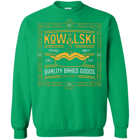 Sweatshirts Irish Green / Small Kowalski Quality Baked Goods Fantastic Beasts Crewneck Sweatshirt