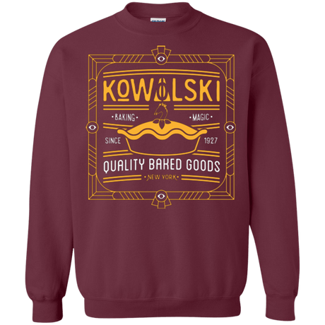 Sweatshirts Maroon / Small Kowalski Quality Baked Goods Fantastic Beasts Crewneck Sweatshirt