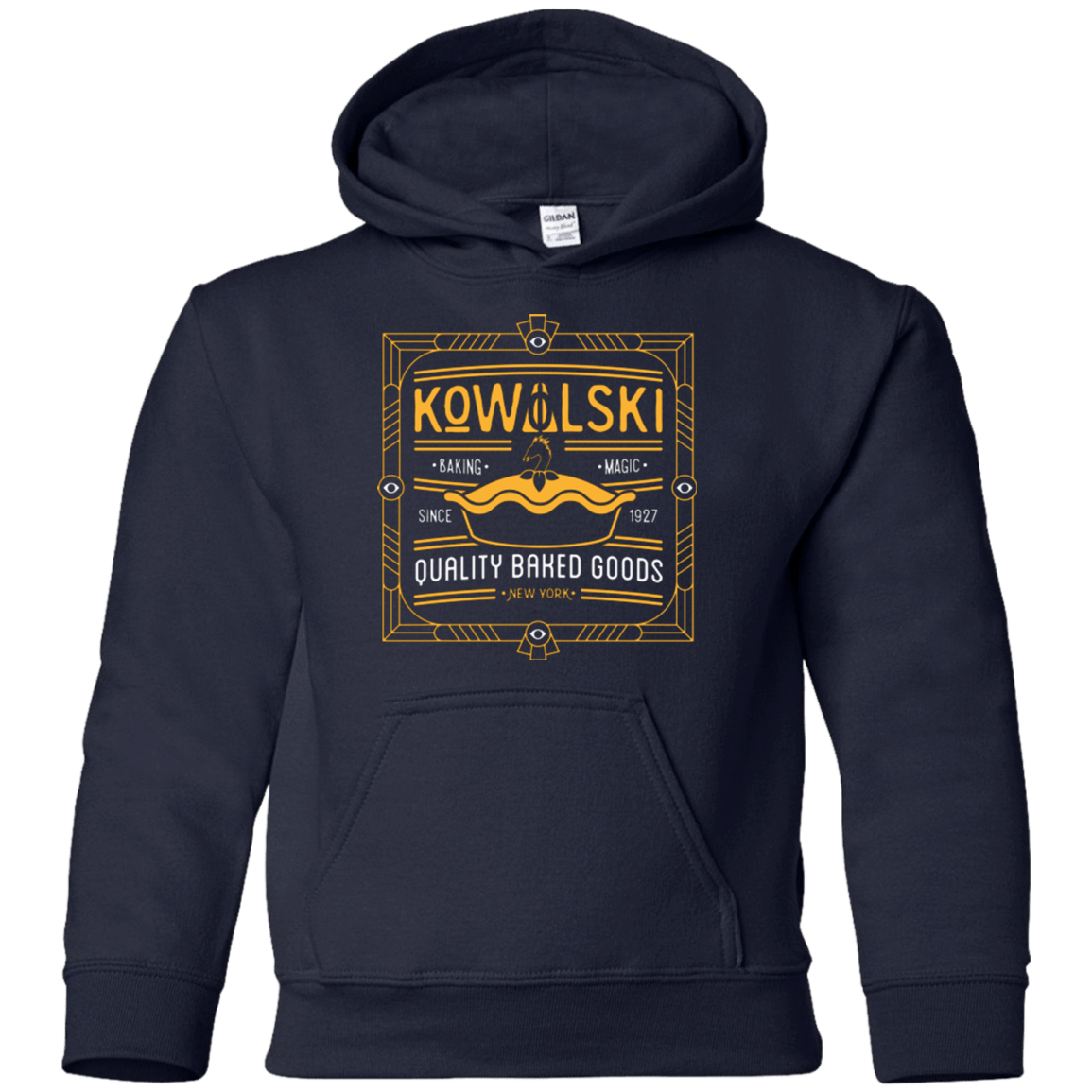 Sweatshirts Navy / YS Kowalski Quality Baked Goods Fantastic Beasts Youth Hoodie