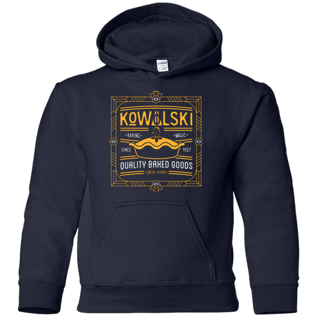 Sweatshirts Navy / YS Kowalski Quality Baked Goods Fantastic Beasts Youth Hoodie