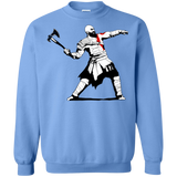 Sweatshirts Carolina Blue / S Kratos Banksy Crewneck Sweatshirt