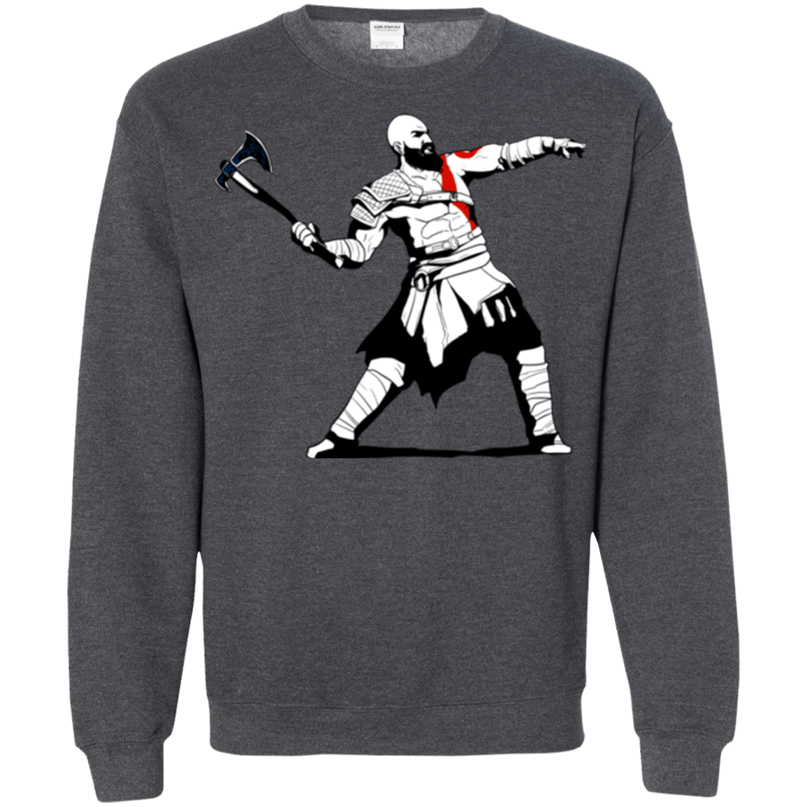 Kratos Banksy Crewneck Sweatshirt