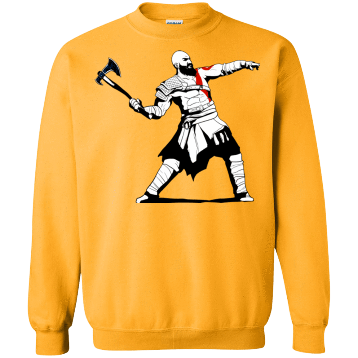 Sweatshirts Gold / S Kratos Banksy Crewneck Sweatshirt