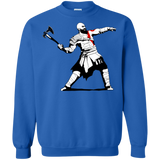 Sweatshirts Royal / S Kratos Banksy Crewneck Sweatshirt