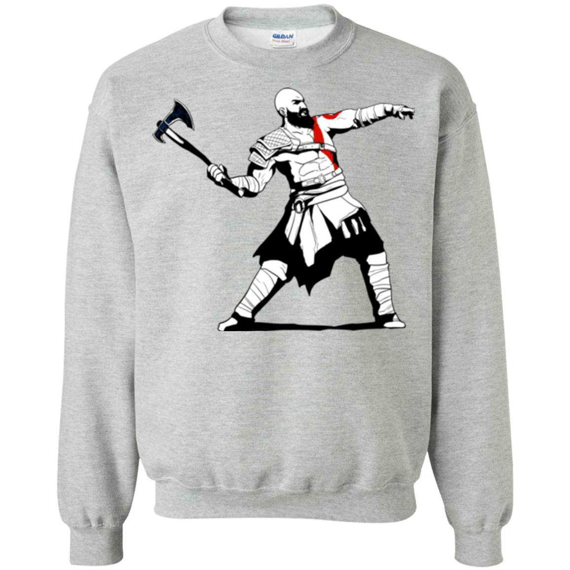 Sweatshirts Sport Grey / S Kratos Banksy Crewneck Sweatshirt