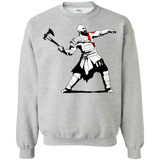 Sweatshirts Sport Grey / S Kratos Banksy Crewneck Sweatshirt