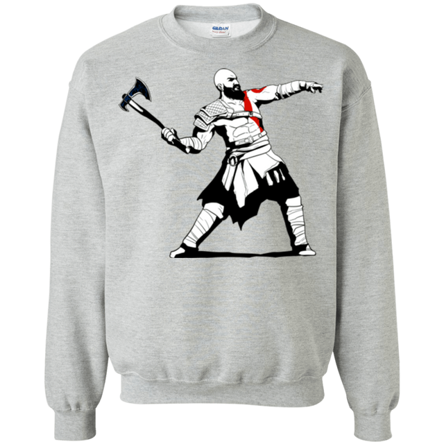 Sweatshirts Sport Grey / S Kratos Banksy Crewneck Sweatshirt
