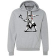 Sweatshirts Sport Grey / S Kratos Banksy Premium Fleece Hoodie