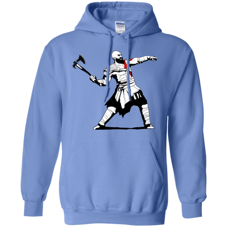 Sweatshirts Carolina Blue / S Kratos Banksy Pullover Hoodie