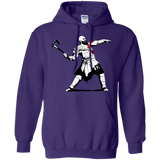 Sweatshirts Purple / S Kratos Banksy Pullover Hoodie