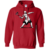 Sweatshirts Red / S Kratos Banksy Pullover Hoodie
