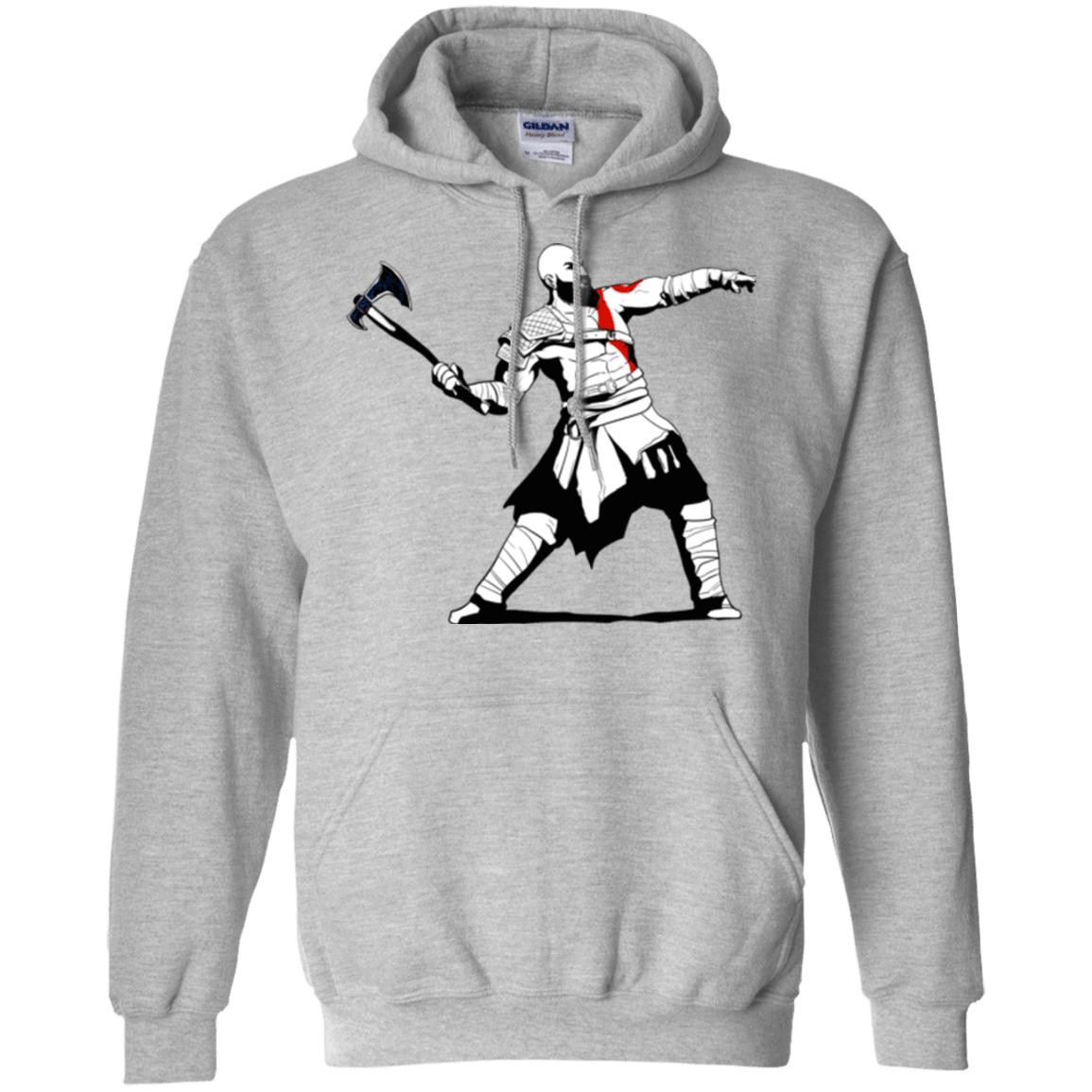 Sweatshirts Sport Grey / S Kratos Banksy Pullover Hoodie