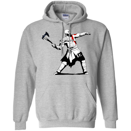 Sweatshirts Sport Grey / S Kratos Banksy Pullover Hoodie