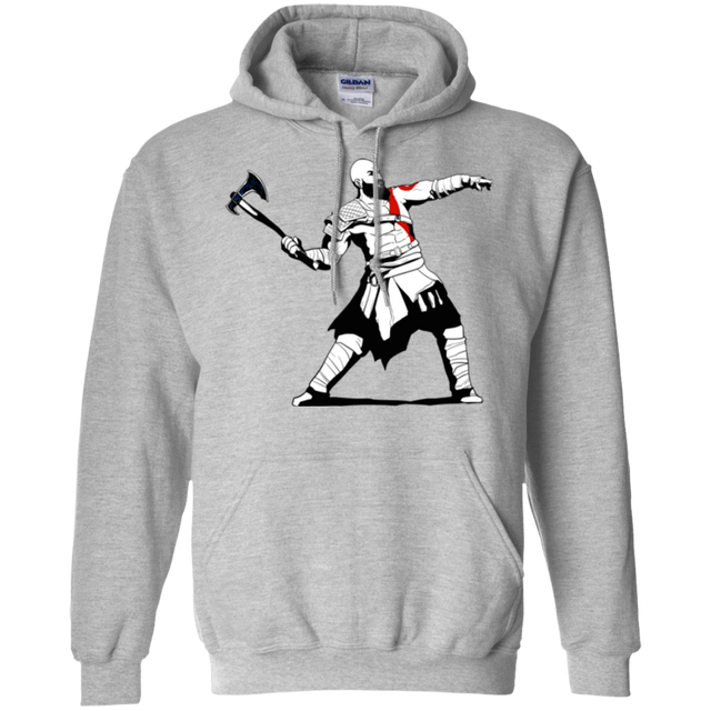 Sweatshirts Sport Grey / S Kratos Banksy Pullover Hoodie