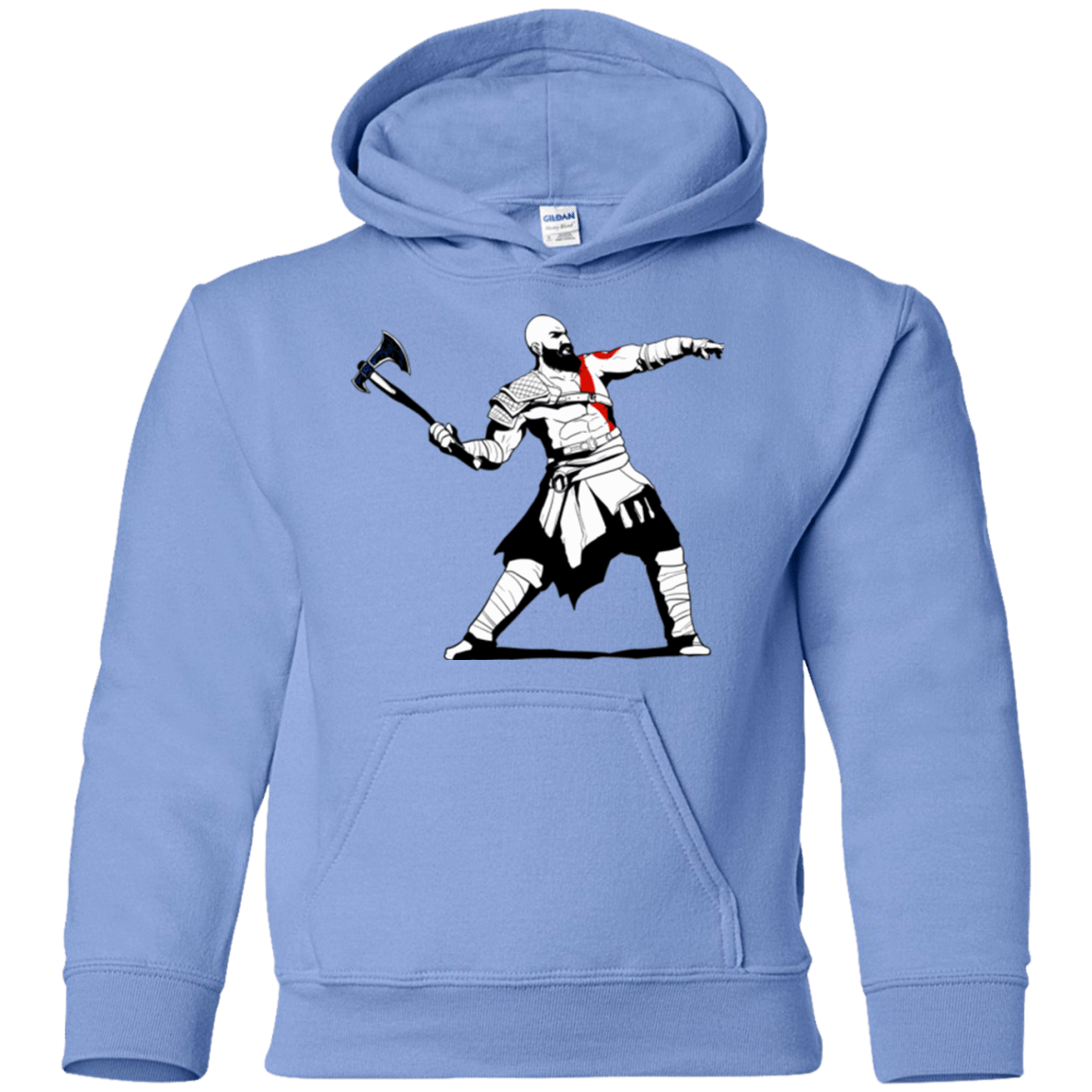 Sweatshirts Carolina Blue / YS Kratos Banksy Youth Hoodie
